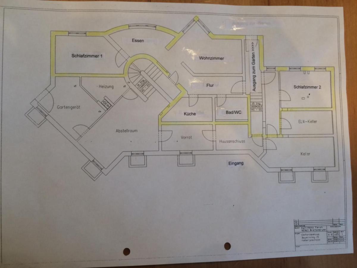 Ferienwohnung Bayernring Breitenbrunn  Экстерьер фото